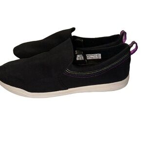 Vionic Beach Marshall Women's Orthotic Black Slip-On Athletic Shoe Size 8